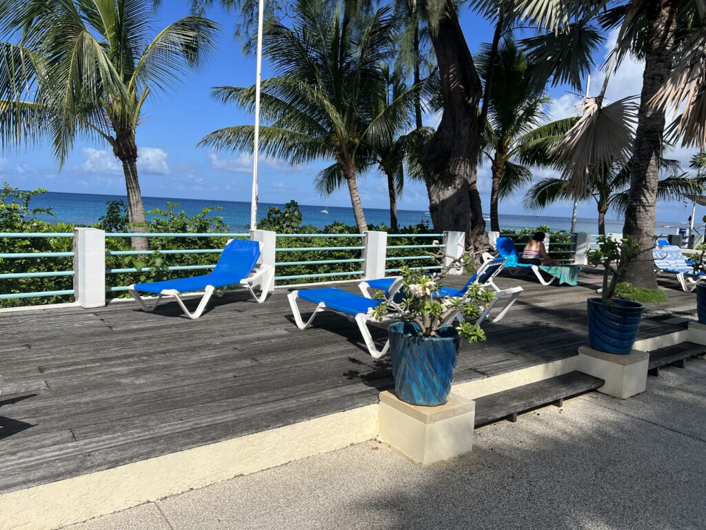 second private pool next to the beach